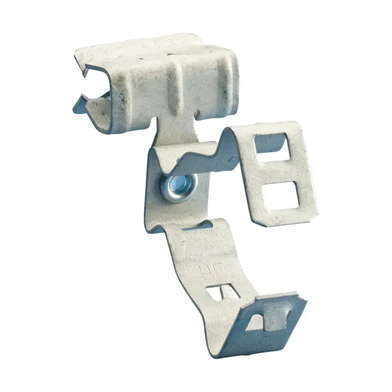 Nvent 812M24SM Conduit/Pipe to Flange Clip, Side Mount, 1/2 inches, 3/4 inches EMT, 1/8 inches–1/4 inches Flange