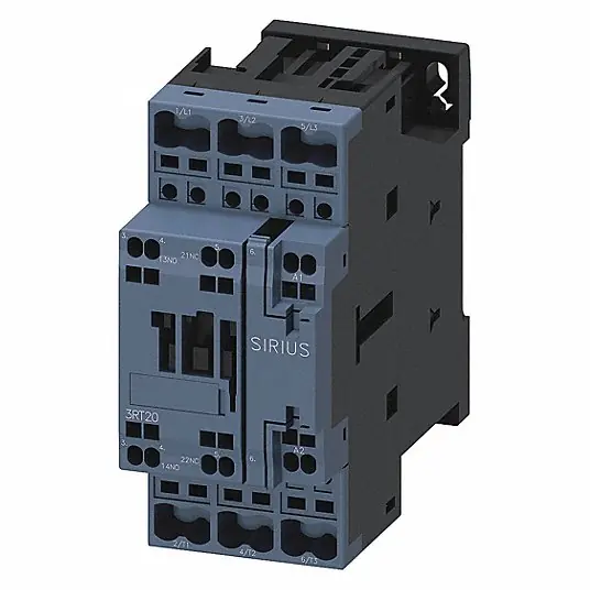 Siemens 3RT20232AK60 Contactor S0 9A 120Vac 1No/1Nc Sprg