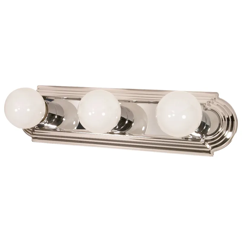 Satco 60-296 3 Lt 18 inches Racetrack Vanity