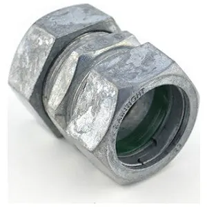 Nsi 261-RT Raintight Compression Coupling, Zinc Die Cast, EMT Conduit, 3/4 in.