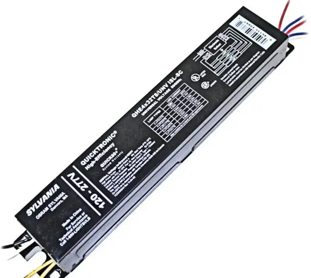 Sylvania QHE-4X32T8/UNV-ISN-SC/49857 Quicktronic Electronic Fluorescent Ballast 32 W Replacement KTEB-432-UV-IS-N-P