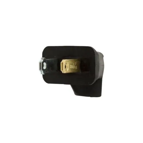 Cooper Wiring 84-6BK-BOX Straight Blade Angled Plug 15A 125V