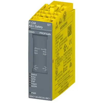 Siemens 3RK71366SC000BC1 F-CM AS-I Safety ST ET 200SP