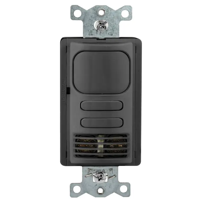 Bryant MSD2000BK2 Wall Switch Occupancy or Vacancy Dual Tech 1000 Square Feet