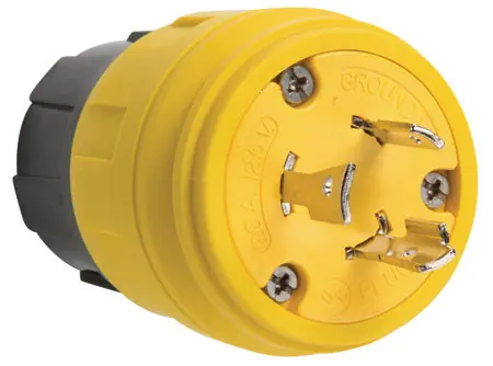 Pass & Seymour 26W47 Turnlok Watertight Locking Plug 20A 125V NEMA L5-20P