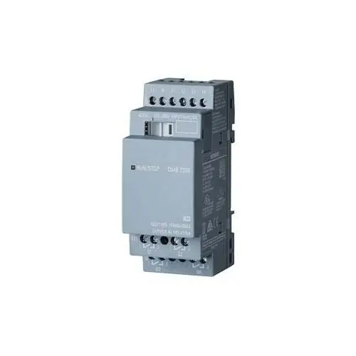 Siemens 6ED10551FB000BA2 Extension Module For Logo 8, Dm8 230R, 230Vac, 4Di, 4Do