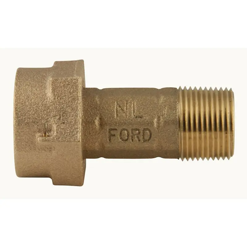 Ford Meter Box C38-77-NL Brass Meter Coupling 2 in