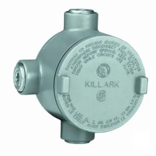 Killark GRR-1 GR Conduit Outlet Box 1/2 in Hub