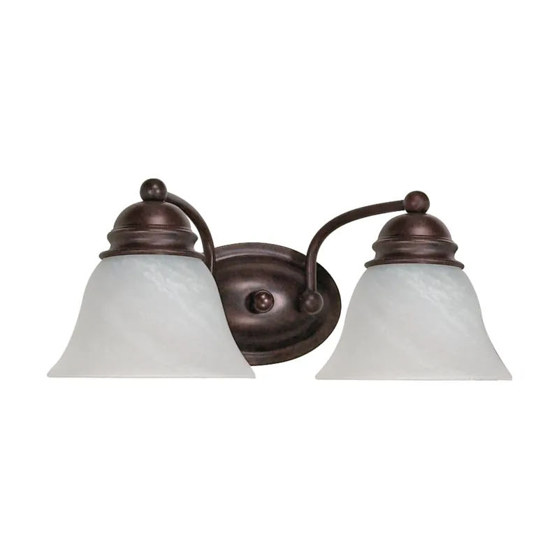 Satco 60-345 Empire 2 Light 15 inches Vanity