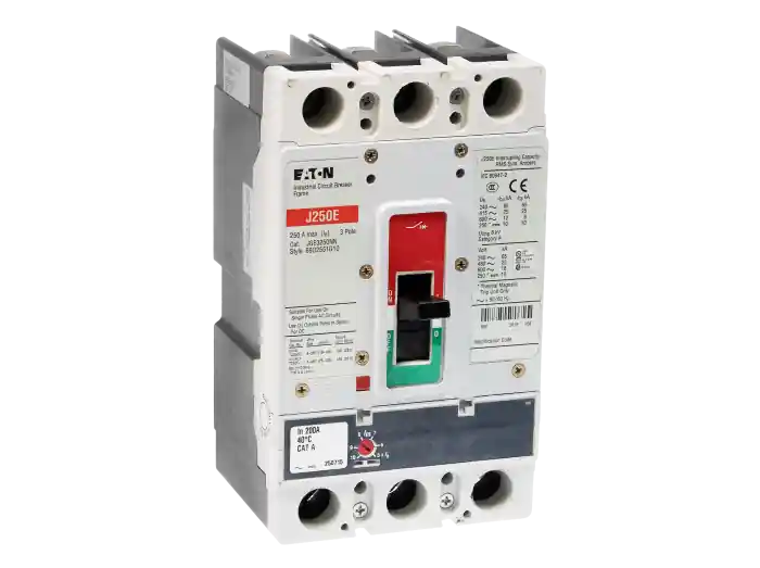 Eaton JGE3200FAG Series G Complete Molded Case Circuit Breaker 200 A