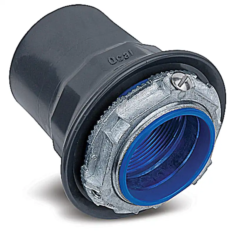 Abb STG2-G pvc coated zinc ground hub 3/4 inch