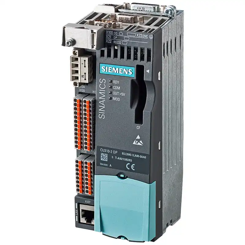 Siemens 6SL30401LA000AA0 Sinamics S120 Control Unit Cu310-2 Dp With Profibus Interface Without Compactflash Card