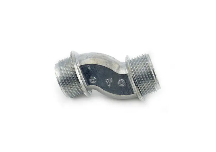 Nsi 1522-DC Die Cast Zinc Offset Conduit Nipple 1 inches