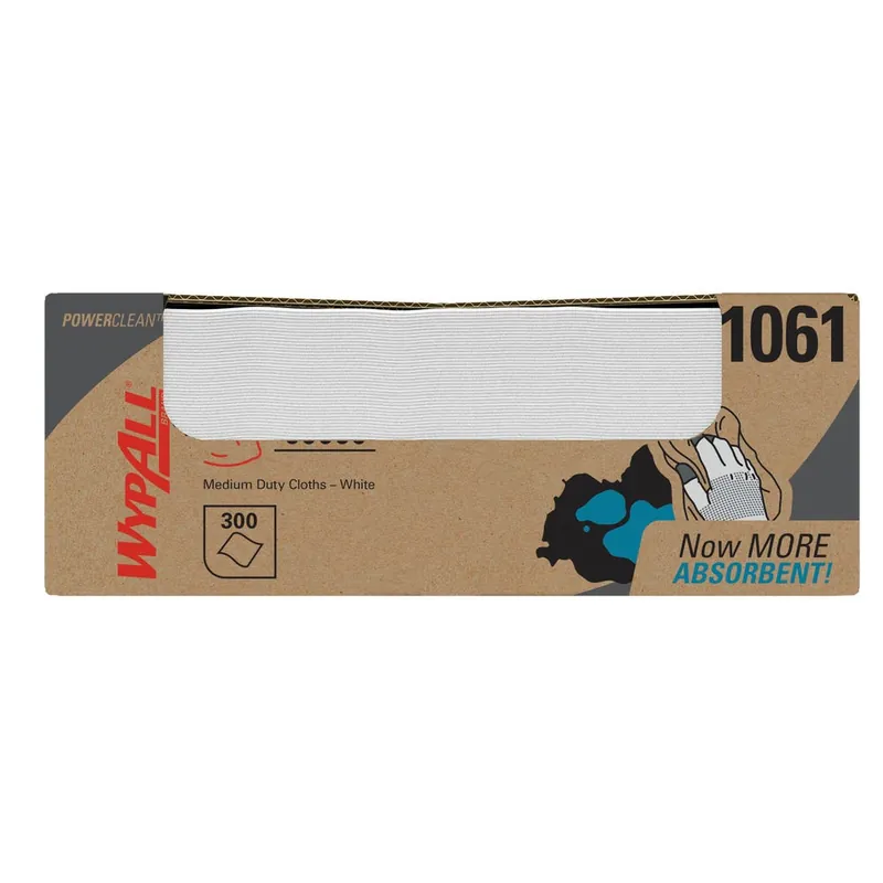 Kimberly-Clark Professional 41061 Wypall® X70 Cloths 29.8 in W x 16.6 in L, 300 Sheets/Unit