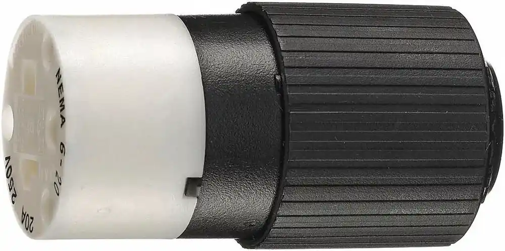 Bryant BRY5469NC Industrial Heavy Duty Straight Connector 20A, 250 VAC
