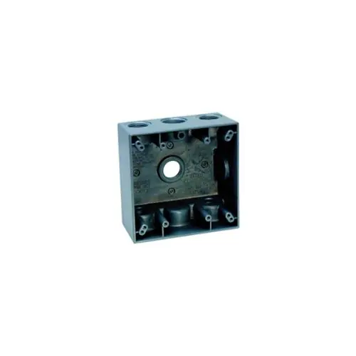 Crouse Hinds TP7102 weatherproof outlet box 30.5 cu-in