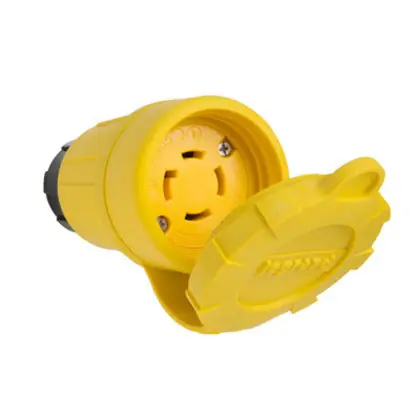 Pass & Seymour 29W75 Turnlok® Watertight NEMA 4X/6P Locking Connector 30A