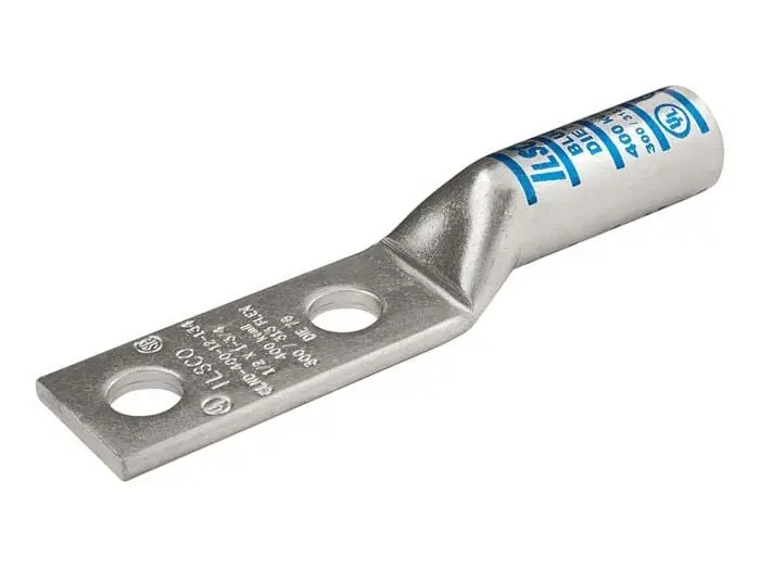 Ilsco CLND-1-516-78 CLND Series 2-Hole Lug 1 AWG
