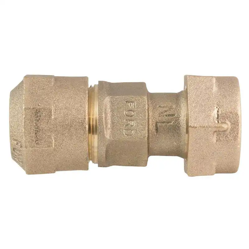 Ford Meter Box C34-23-Q-NL 5/8 x 3/4 in. Quick Joint Brass Meter Coupling