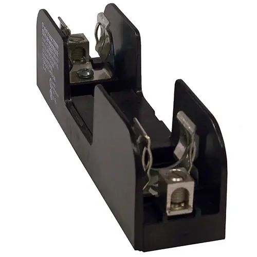 Mersen 60606R Fuse Block 600VAC/VDC Class R 60A 1-Pole Box with Reinforced Clip