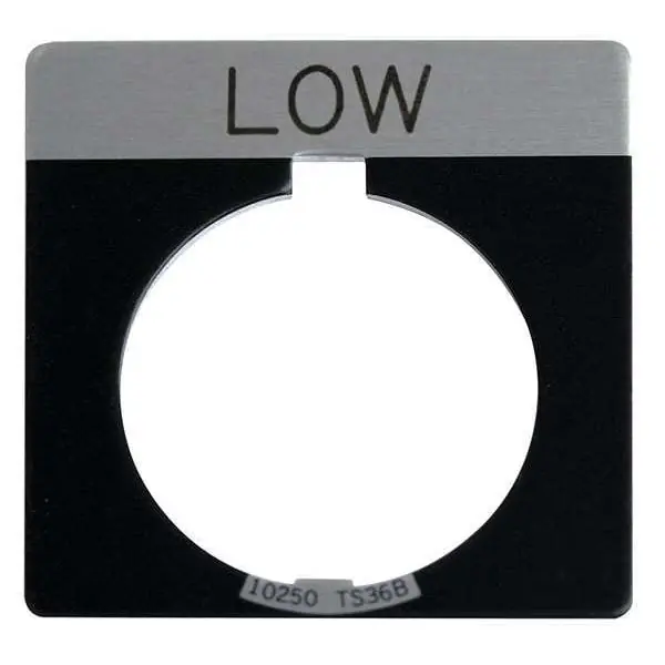 Eaton 10250ts22 legend plate low