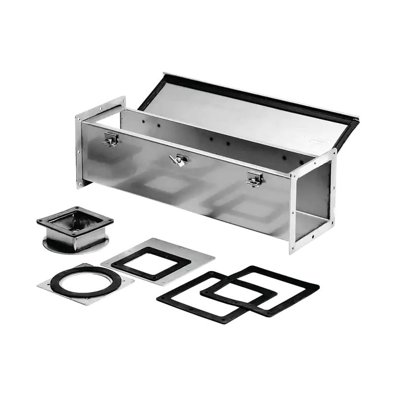Hoffman F44W12SS Feed-Through Type 4X Straight Section 4 x 4 x 12