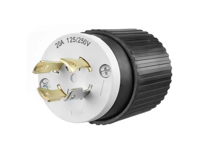 Bryant 71420NP Locking Devices Industrial Male Plug 20A 125/250V L14-20P