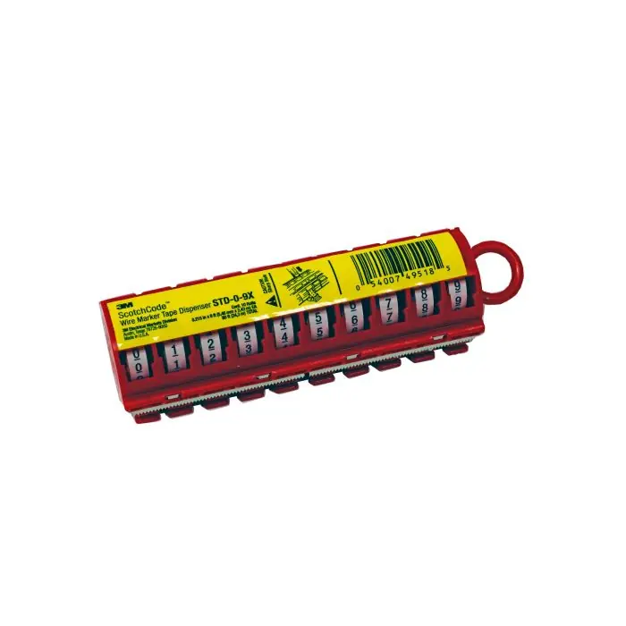 3M STD scotchcode wire marker tape dispenser