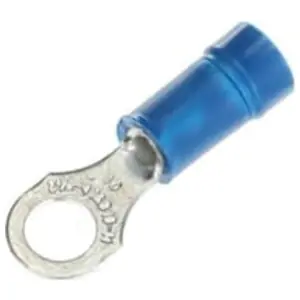 Abb 14RB-10X Sta-Kon Ring Terminal, Expanded Vinyl-Insulated, Hole #10