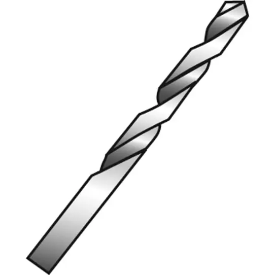 Minerallac 91601 1/16 inches High Speed Jobber Drill, 118 Point, Steel