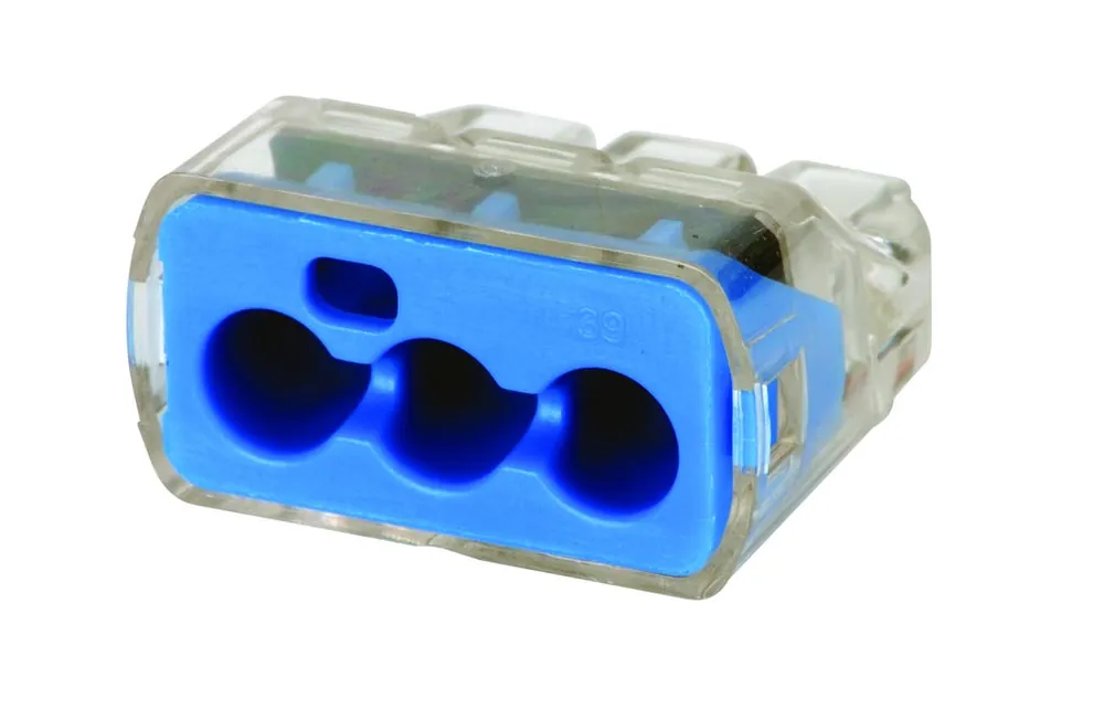 Ideal 30-1039J Push-In Connector 3-Port (PK150)