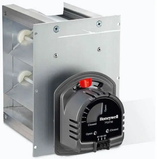 Honeywell zd8x26tzu Zone Control Damper 8x26 in Rectangular