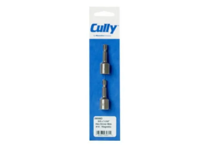 Minerallac 39006D Hex Tek Driver Bit 3/8 x 1-3/4 inches (2 Pack)
