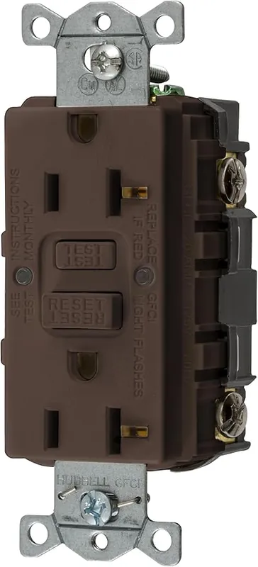 Bryant GFR20 GFCI Receptacle Self Test 20A 125Vac 5-20R