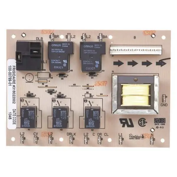 Electrolux 318022002 Relay Board