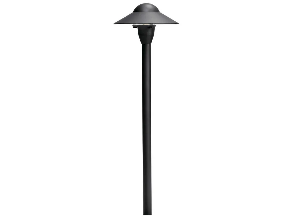 Kichler Lighting 15470BKT Dome Path Light 16W 6-Inch