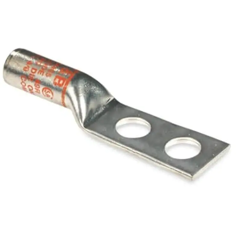 Abb 54479 Copper Two-Hole High Voltage Lug 4/0 AWG