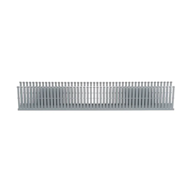 Panduit F2X4LG6 Type F Narrow Slotted Wiring Duct 2 inches x 4 inches x 6ft