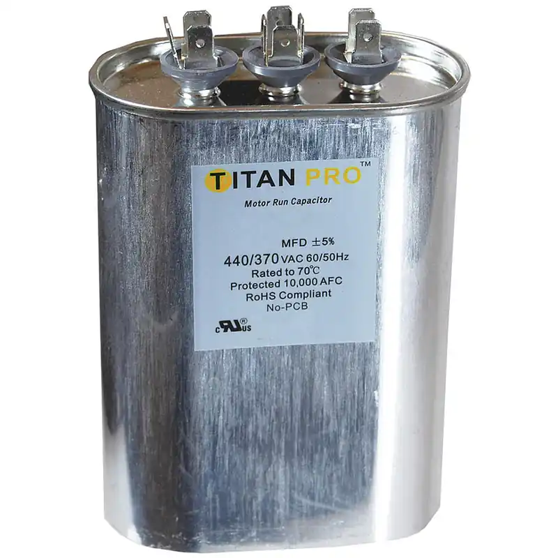 International Comfort Products 100319 Oval Run Capacitor 5+35 Uf, 370 V 100319