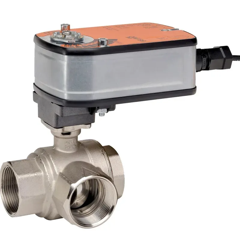 Belimo B320+Lf24-Srus 3/4 inches 14cv 3-way valve with 24V Spring Return 2-10VDC Actuator