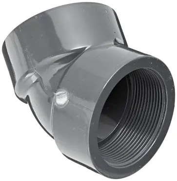 Spears 819-010C 1 CPVC 45 Ell FPT SCH80