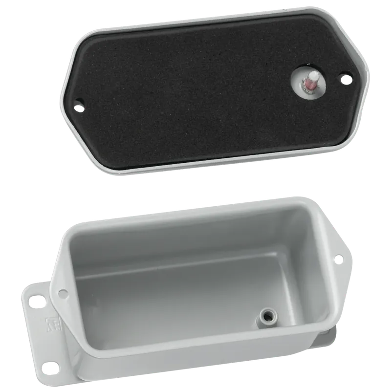 Hoffman A402DSC Screw Cover Contoured Type 4, 4.00x2.00x2.00, Steel