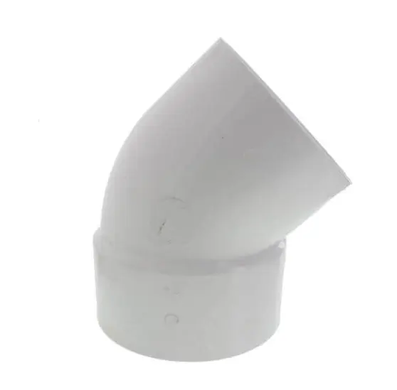 Spears 3727-120 Pvc Dwv 45 Elbow 12 in Schedule 40 S X Hub