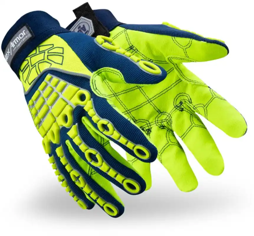 Hexarmor 4027-XL (10) Chrome Series X-Large SuperFabric And TPR Cut Resistant Gloves