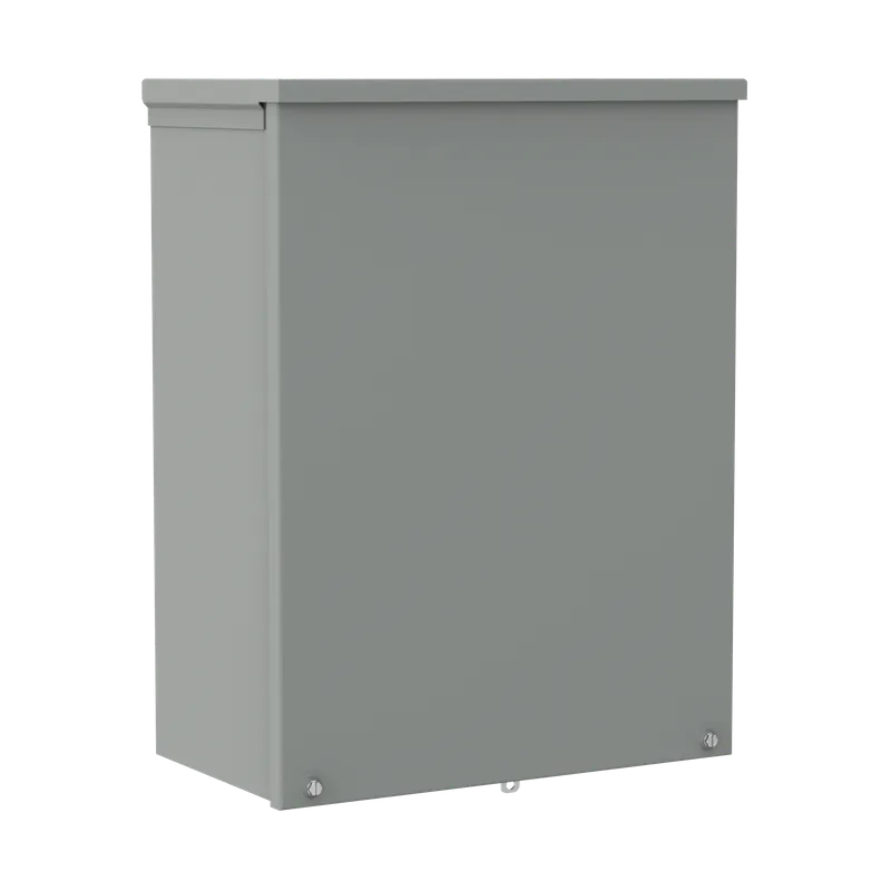 Hoffman A18R184 Screw-Cover Drip-Shield Type 3R With Knockouts, 18x18x4, Steel