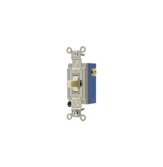 Bryant 4821I Double Throw AC Toggle Switch 0.5 HP at 120 VAC, 2 HP at 240/277 VAC