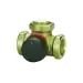 Viega 20081 3-way Mixing Valve 1 Inch Fnpt Brass