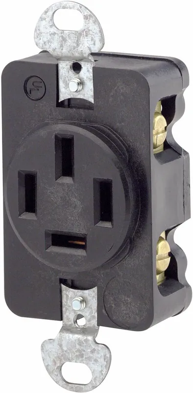 Leviton 7250-FR Receptacle 20-Amp, 120/208 Volt