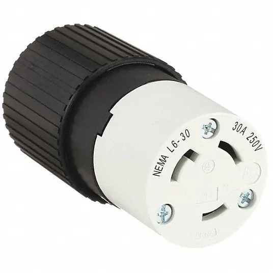 Bryant 70630NC Female Connector Body 30A 250V L6-30R