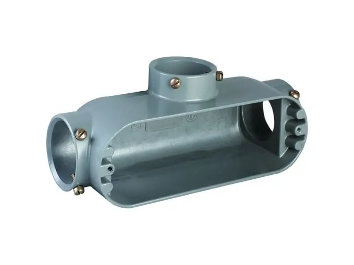 Killark TWOT-6 k-pak type t conduit body 2 in